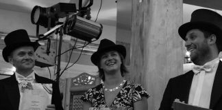 IV Warsztaty Wodzirejów Zabaw i Wesel Bezalkoholowych w Katowicach Benia, Józef i Kazek Hojna na warsztatach wodzirejów