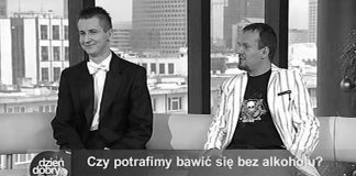 Bezalkoholowi wodzireje – Dzień Dobry TVN Wodzirej Karpik i KASA w programie TVN o imprezach bezalkoholowych
