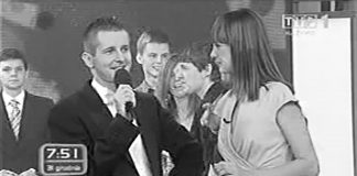 Dobra zabawa według wodzireja Karpika Wodzirej Karpik w porannym programie sylwestrowym TVP