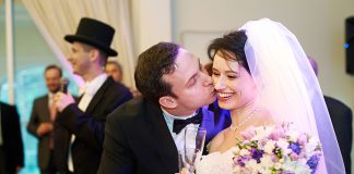 Wesele po naszemu z wodzirejem Zdjęcie portretowe Pary Młodej