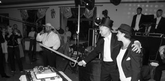 Warsztaty wodzirejów 2014 – Czarny Dunajec Benia, Józef i Kazek Hojna na warsztatach wodzirejów