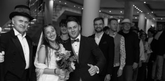 Warsztaty wodzirejów 2021 – Warszawa Józef Hojna podczas prowadzenia warsztatów wodzirejów